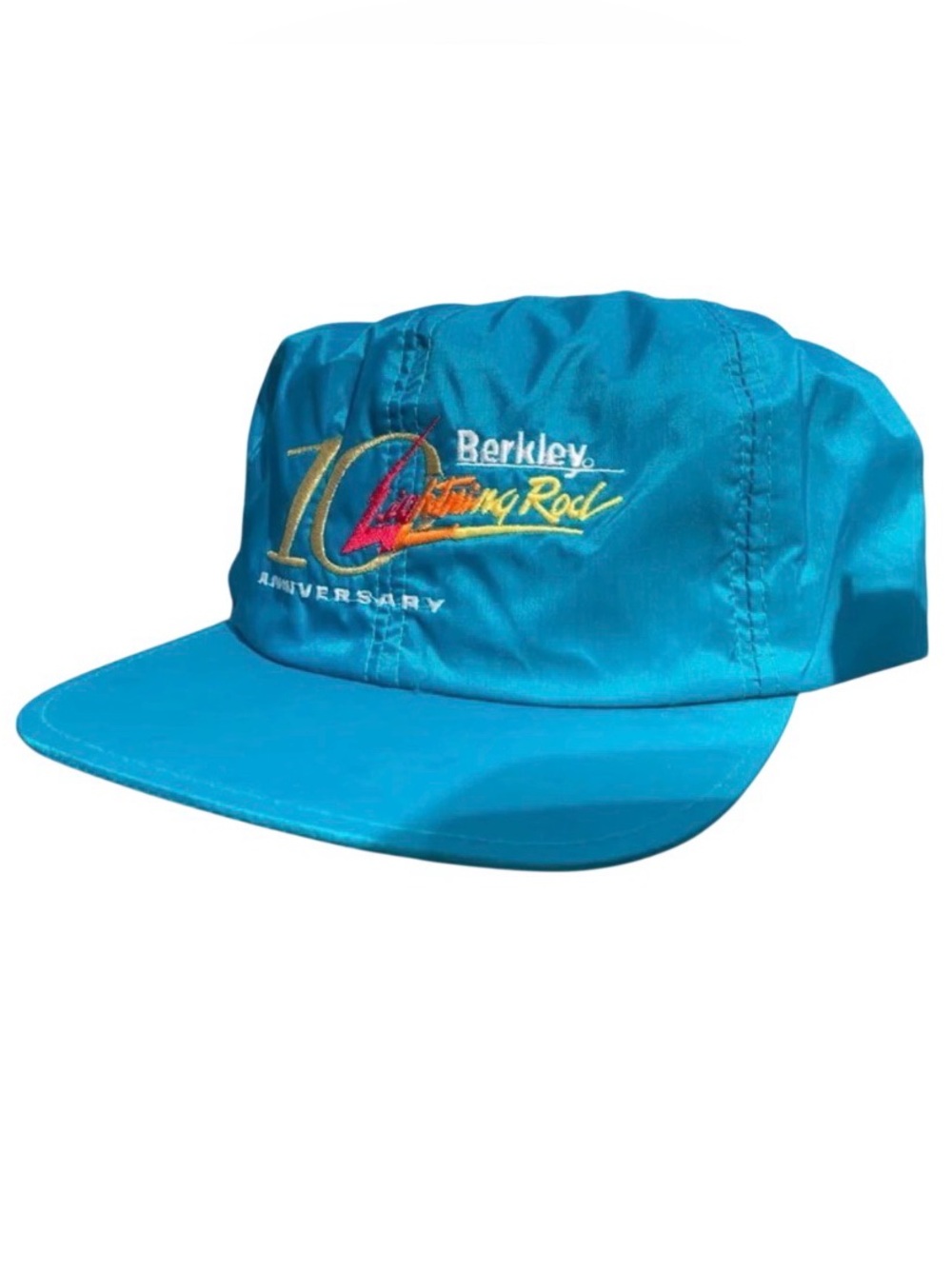 NWT rare 1968 Berkeley lightning rod nylon goretex  10th anniversary snapback